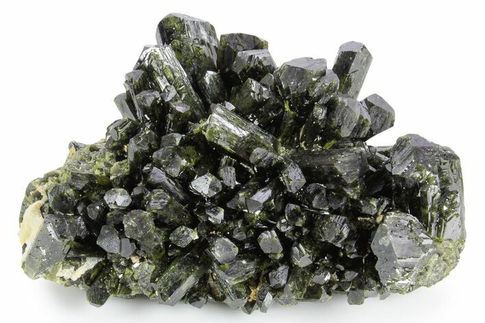 Impressive Epidote Crystal Cluster - Peru #358442